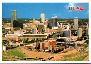 Oklahoma Tulsa Skyline View