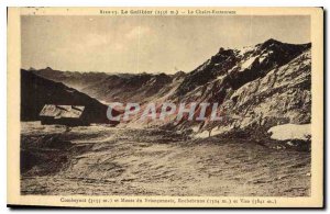 Postcard Old Combeynet 3155 m mountains of Brianconnais Rochebrune 3324 m and...