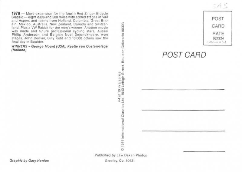 Red Zinger Bicycle Classic View Images 