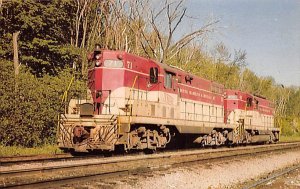 Toronto , Hamilton and Buffalo Railways Units Number 71 & 402 Railroad, Train...