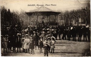 CPA SALON-de-PROVENCE Kiosque - Place Thiers (1290573)