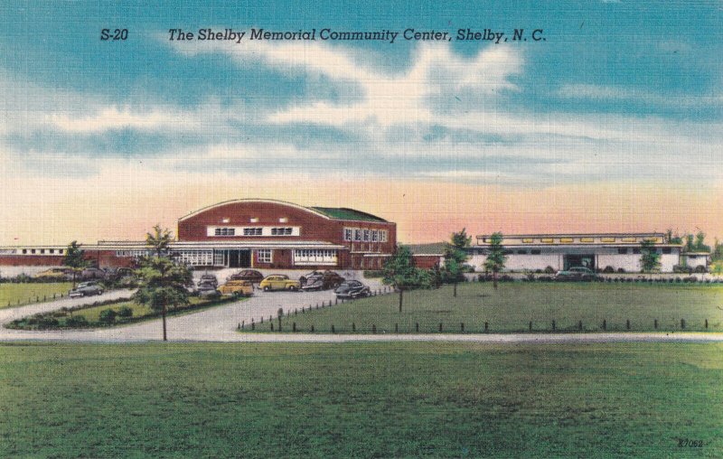 SHELBY, North Carolina, 1930-1940s; The Shelby Memorial Community Center