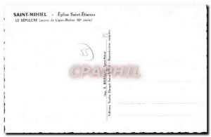 Modern Postcard Saint Mihiel The Sepulcher Church of Saint Etienne