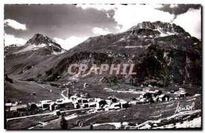 Val d'Isere - Vue Generale - Le Rocher du Charvet - Old Postcard