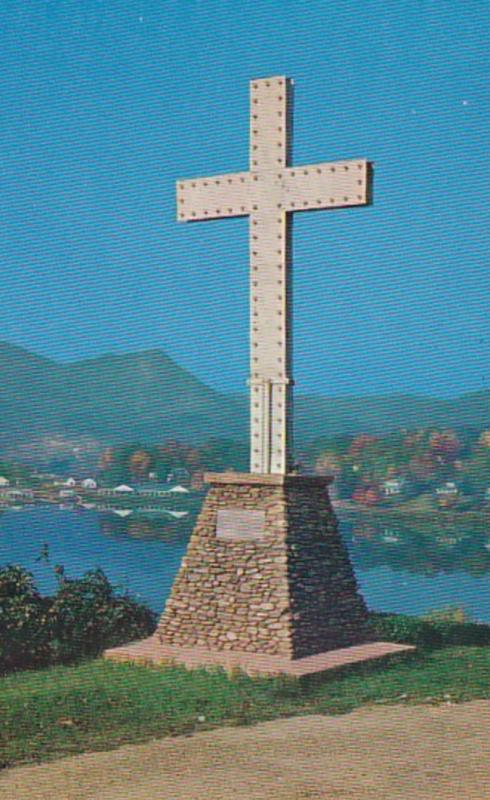 North Carolina Lake Junalaska The Cross 1978