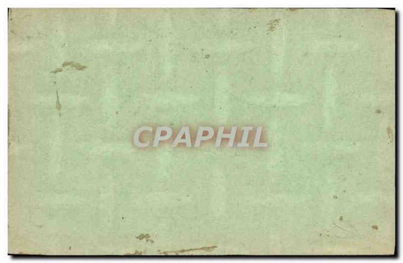 Old Postcard Marseille Borely Park Lake