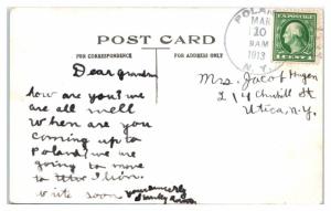 1913 Chust a Few Liddle Vords from Poland, NY Vill Do Lodts of Goodt Postcard