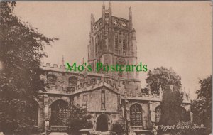 Gloucestershire Postcard - Fairford Church South RS36043