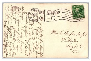 Shaker Heights Cleveland Ohio OH 1910 DB Postcard T3