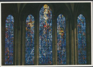 Wiltshire Postcard - Salisbury Cathedral, East Window In Trinity Chapel  T850