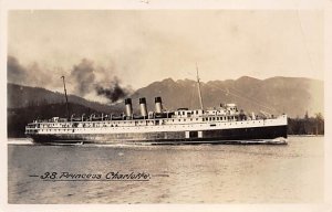 S.S. Princess Charlotte Real Photo S.S. Princess Charlotte, Misc Ships View i...