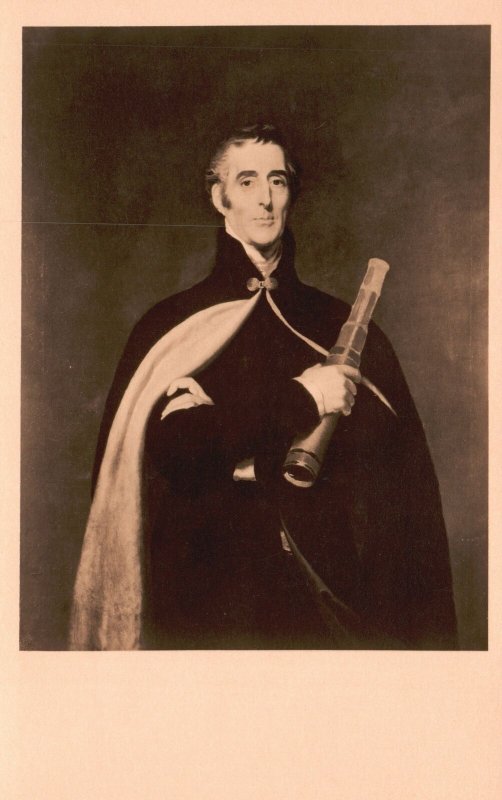 Vintage Postcard 1910's The Duke of Wellington Portrait by Thomas Lawrence Art