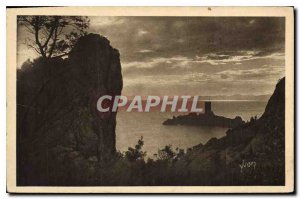 Old Postcard Saint Raphael Agay The Golden daughter