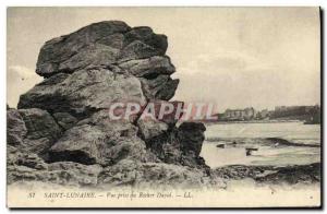 Postcard Old Saint Lunaire View from David Rock