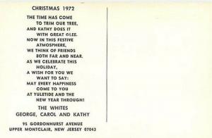 NJ, Upper Montclair, New Jersey, Christmas Tree, The Whites, Dexter