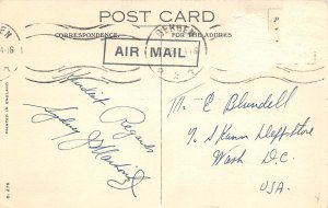 RMS Caronia Cruise Ship Liner Cunard Lines 1950s postcard