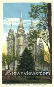 Mormon Temple - Salt Lake City, Utah UT  