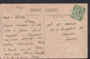 Family History Genealogy Postcard - Horner - 6 Bedford St, Bognor, Sussex RF161