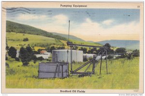 Pumping Equipment, Brandford Oil Fields, BRADFORD, Pennsylvania, PU-1961