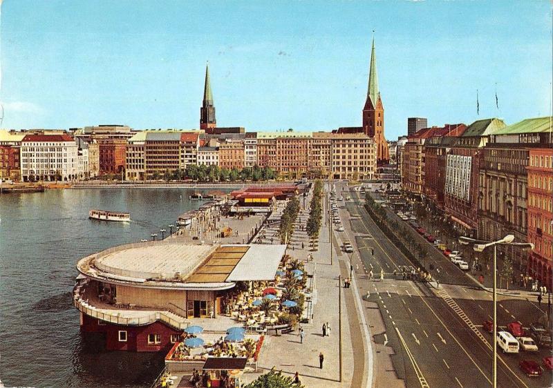 BT15408 Jungfernstieg und binnenalster Hamburg          Germany