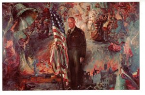 Painting, Dwight D Eisenhower, Hungarian and American People