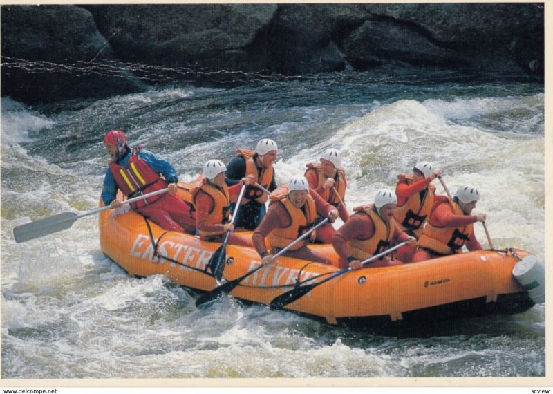 MAINE, 1960-80s; White Rafting