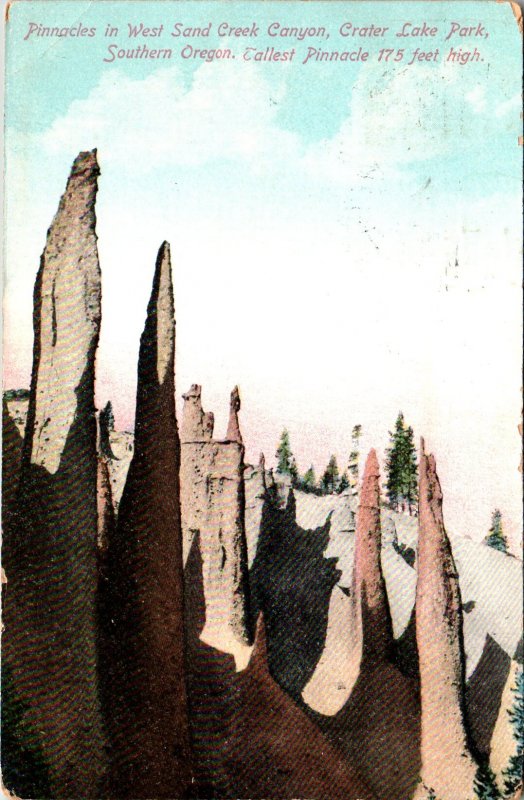 Pinnacles,West Sand Creek Canyon,Crater Lake,Or BIN