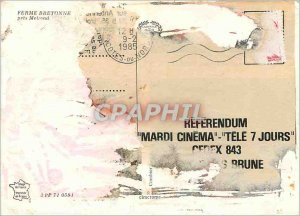 Modern Postcard Farm Breton