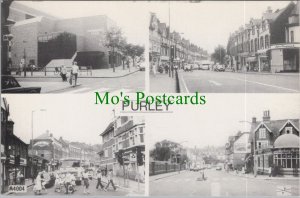 London Postcard - Purley, Croydon Borough, Nostalgia, Social History RS35938