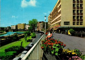 Germany Saarbruecken Berliner Promenade 1968