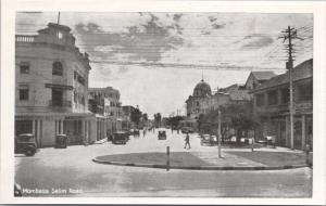 Salim Road Mombasa Kenya Africa Antique Postcard E17