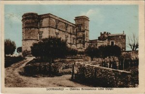 CPA LOURMARIN Chateau Renaissance - Cote Ouest (1086956)