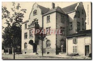 Old Postcard Chateau Salins Cantonal Court