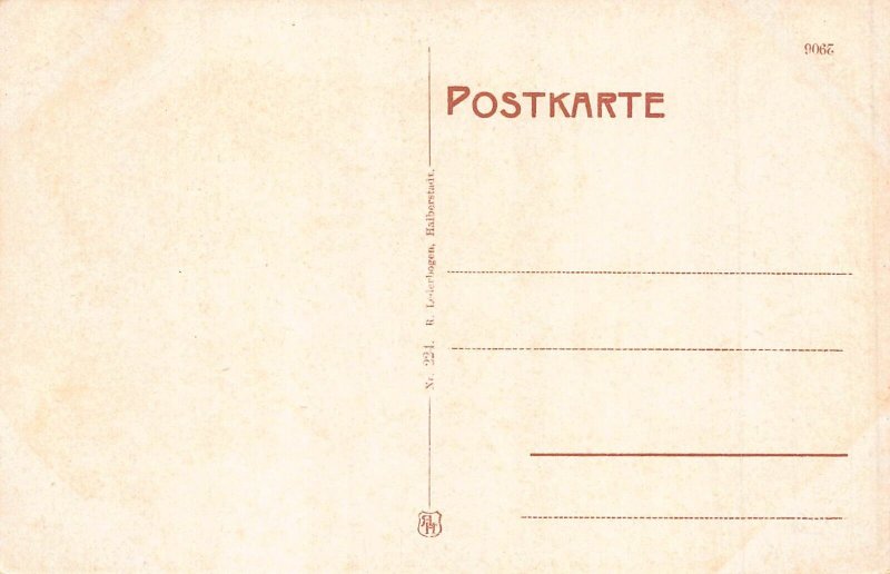 Germany Ilsenburg i Harz General view vintage postcard