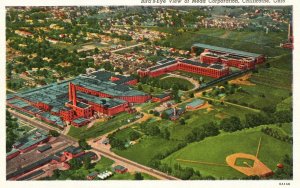 Vintage Postcard 1920's Bird's Eye View of Mead Corporation Chillicothe Ohio OH