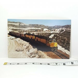 Union Pacific Centennial Railroad Train Oversize Vintage Postcard