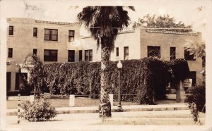 J82/ Brooksville Florida RPPC Postcard c1930s Tangerine Hotel Building 332