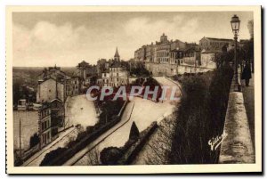 Postcard Old Angouleme Le Rempart Desaix and Rotondes