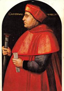 BR90956 cardinal thomas wolsey painting postcard famous people