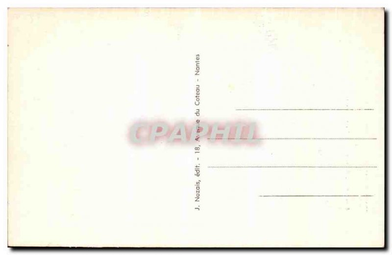 Postcard Old Guerande Gate Saille