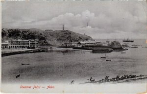 PC ADEN STEAMER POINT REAL PHOTO YEMEN (a31422)