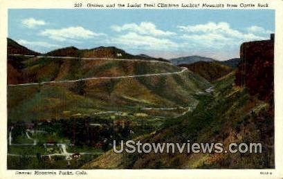 Golden, Lariat Trial Climbing - Denver Mountain Parks, Colorado CO