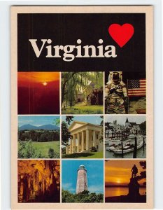 Postcard Virginia