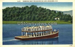 Cherokee Boat - Lake Junaluska, North Carolina NC  