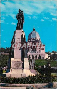 'Modern Postcard Canada Montreal The Statue of Saint Joseph and Saint Joseph'...