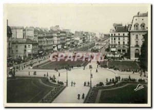 Postcard Modern Rennes Gardens on the Vilaine and the Quays