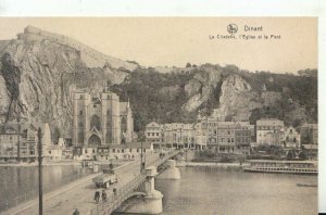 Belgium Postcard - Dinant - La Citadelle - L'Eglise Et Le Pont - Ref TZ9786