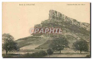 Old Postcard Roche de Solutre