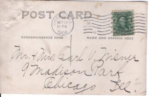 US    PC1421  BIRTH ANNOUNCEMENT  1908