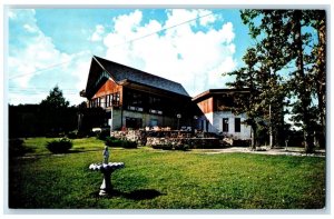 c1960's Rock Lane Lodge West Of Branson On Indian Point Rd Vintage Postcard